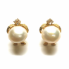 PENDIENTE ORO 18KT PERLA JAPONESA 12MM