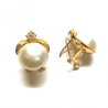PENDIENTE ORO 18KT PERLA JAPONESA 12MM