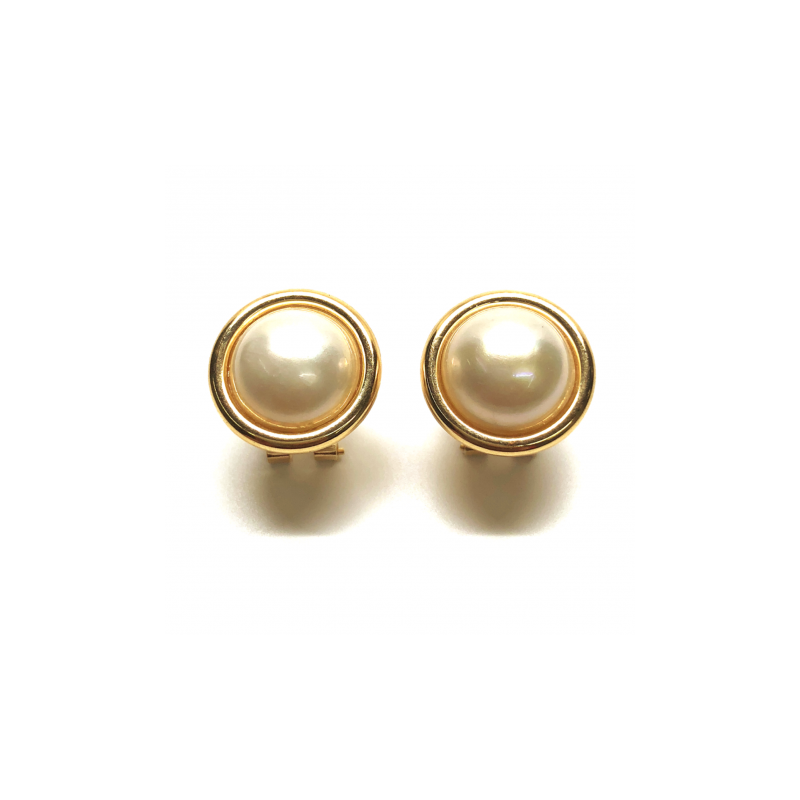 PENDIENTE ORO 18KT PERLA JAPONESA 13MM