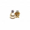 PENDIENTE ORO 18KT PERLA JAPONESA 14MM