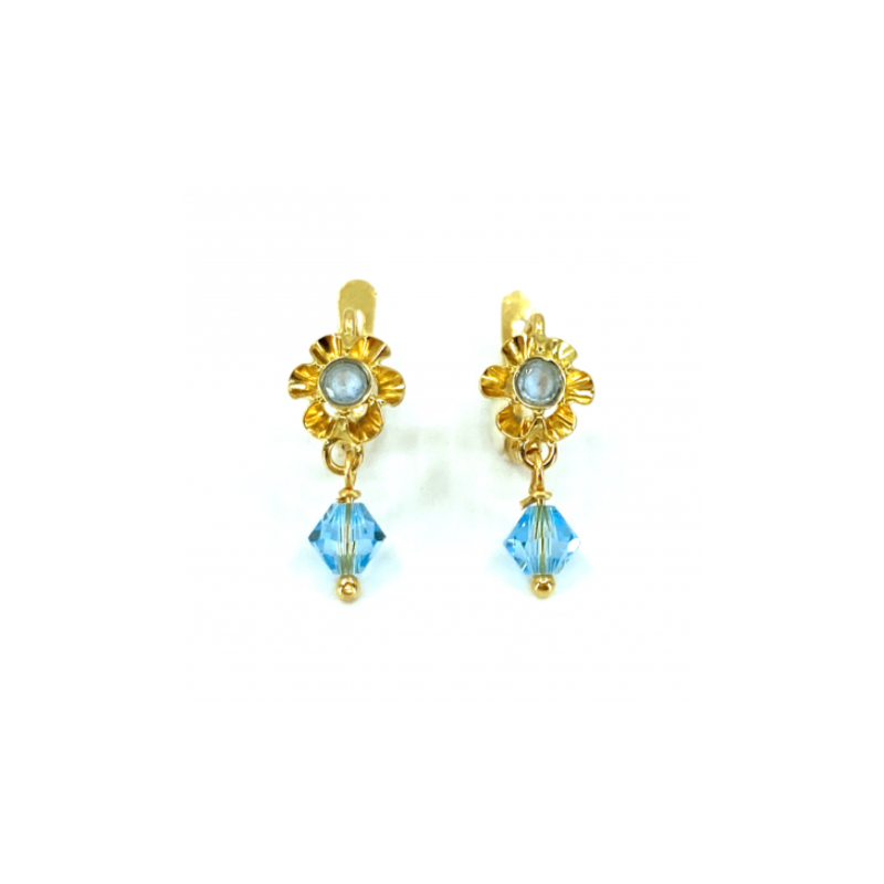 Pendientes arquillo niña oro 18k